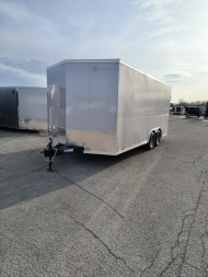 New 2025 Cross Trailers 8.5X18 10K BARN DOOR Cargo / Enclosed Trailer
