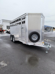 New 2024 EBY 7X16 10K Stock / Stock Combo Trailer