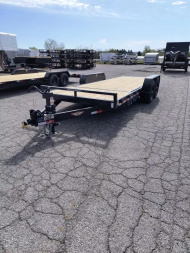 New 2025 H & H Trailers 7X16+4 14K TILT Equipment Trailer