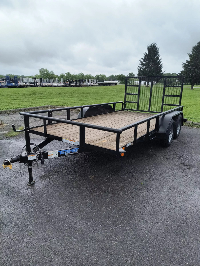 Used 2019 Top Hat Trailers 7X14 7K Utility Trailer