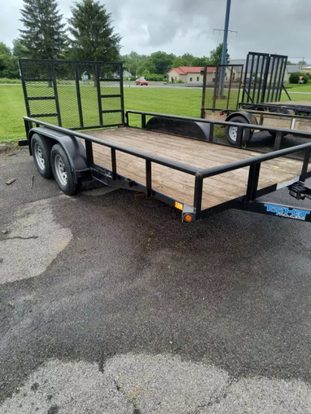 Used 2019 Top Hat Trailers 7X14 7K Utility Trailer