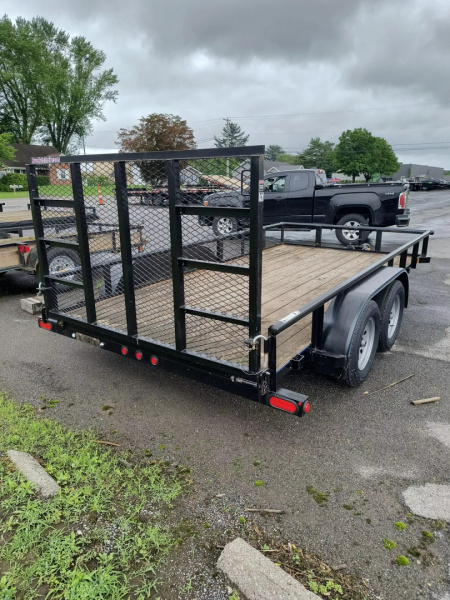 Used 2019 Top Hat Trailers 7X14 7K Utility Trailer