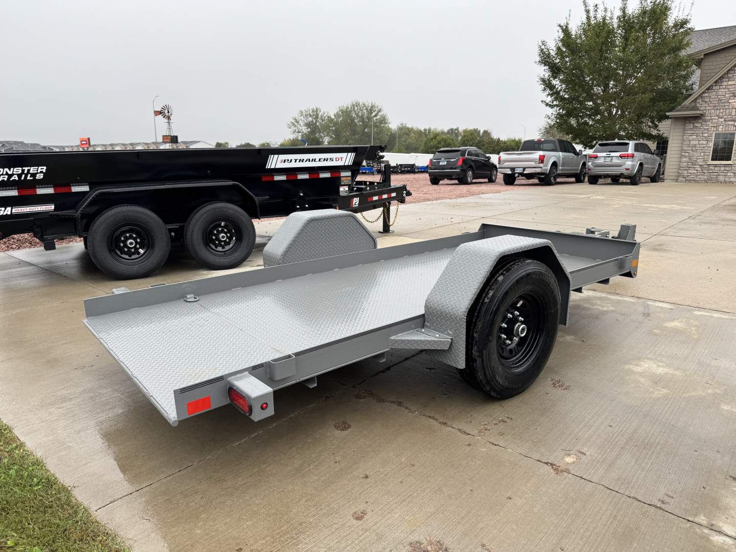 New 2026 Diamond C Trailers DSA107-12' Tilt Trailer