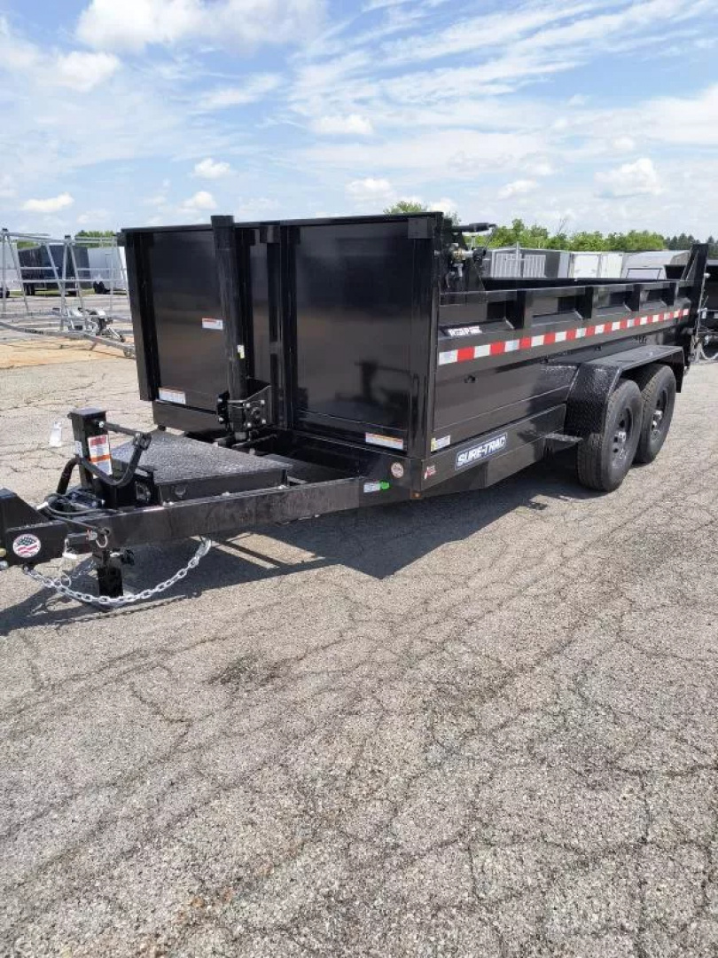 New 2025 Sure-Trac 7X14 14K Dump Trailer