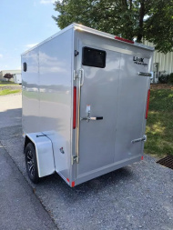 New 2026 Look Trailers 5X8 3K BARN DOOR Cargo / Enclosed Trailer