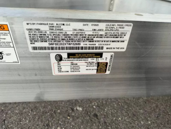 New 2026 E-Z Hauler 8.5X20 10K RAMP DOOR Cargo / Enclosed Trailer