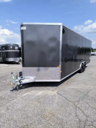 New 2026 E-Z Hauler 8.5X24 10K RAMP DOOR Cargo / Enclosed Trailer
