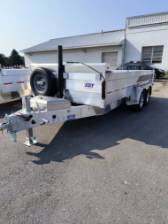 New 2025 EBY 7X16 14K Dump Trailer