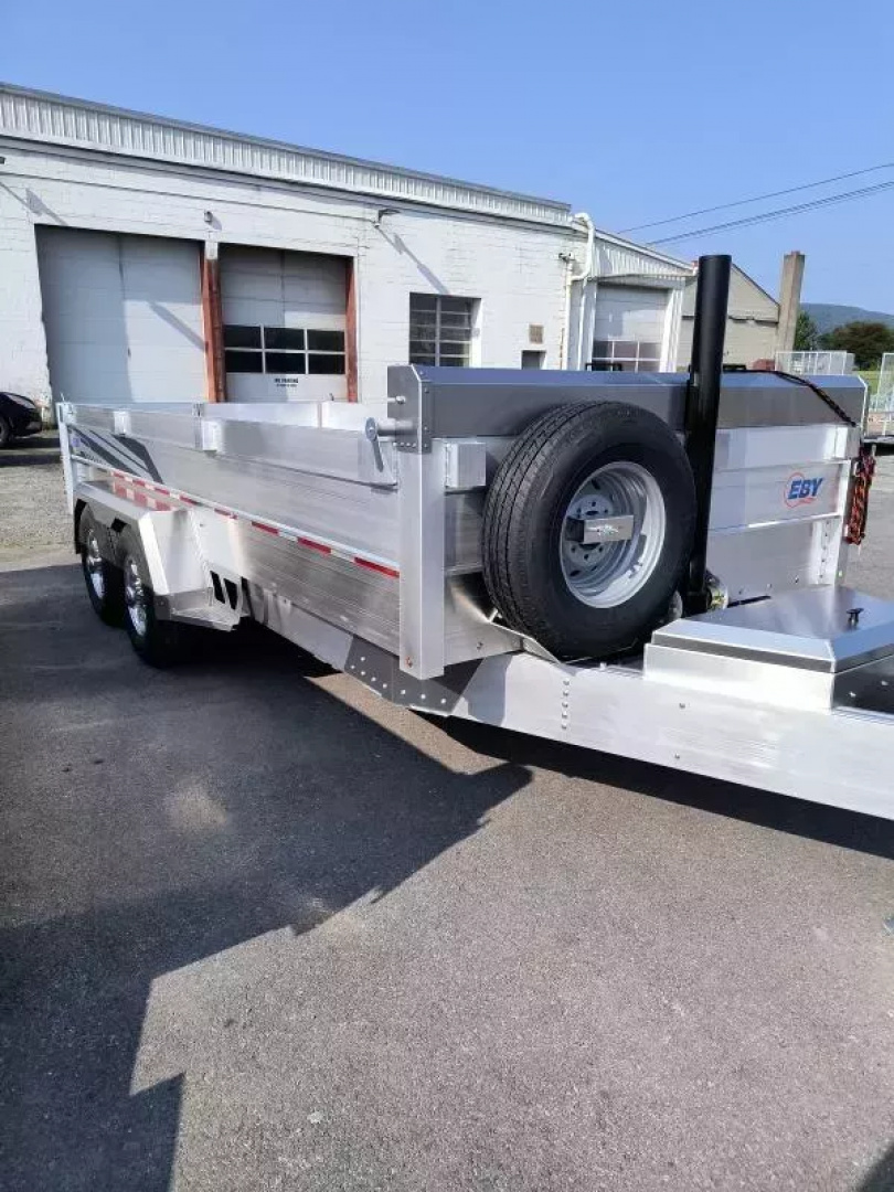 New 2025 EBY 7X16 14K Dump Trailer