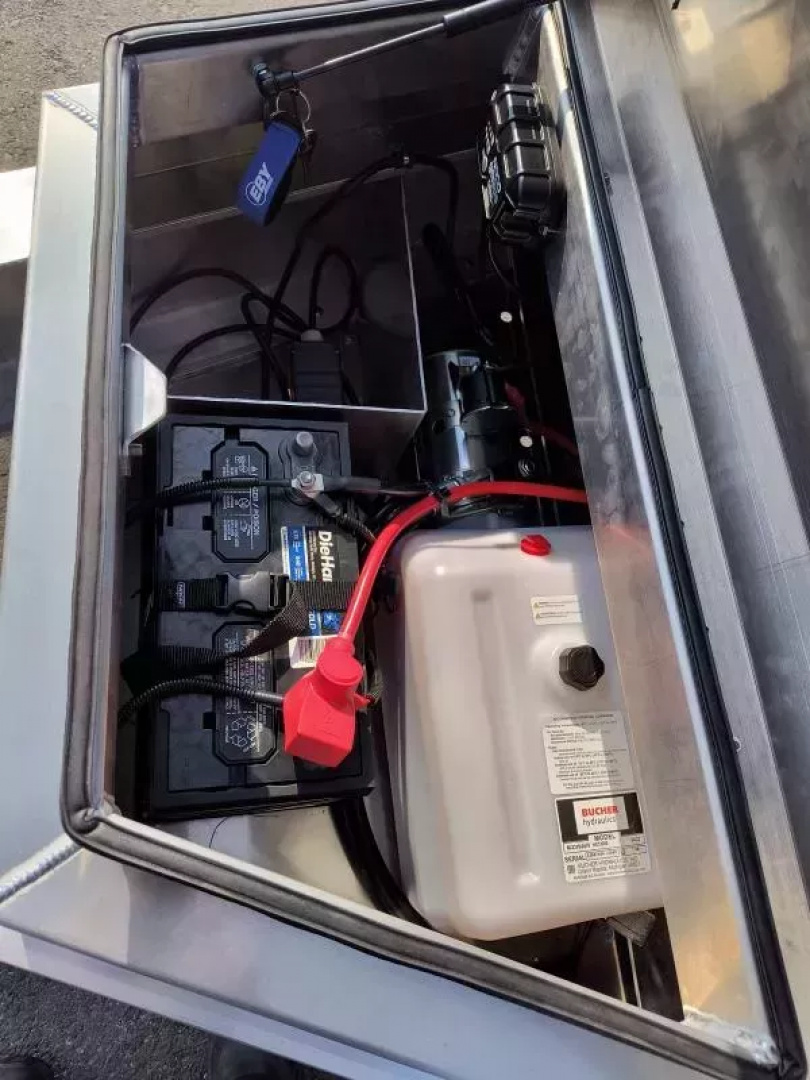 New 2025 EBY 7X16 14K Dump Trailer