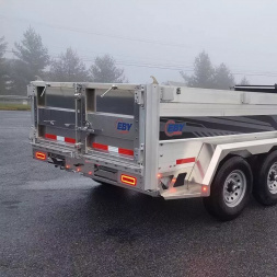 New 2025 EBY 7X16 14K Dump Trailer