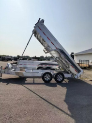 New 2025 EBY 7X16 14K Dump Trailer