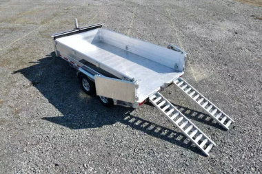 New 2025 EBY 7X16 14K Dump Trailer