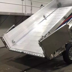New 2025 EBY 7X16 14K Dump Trailer
