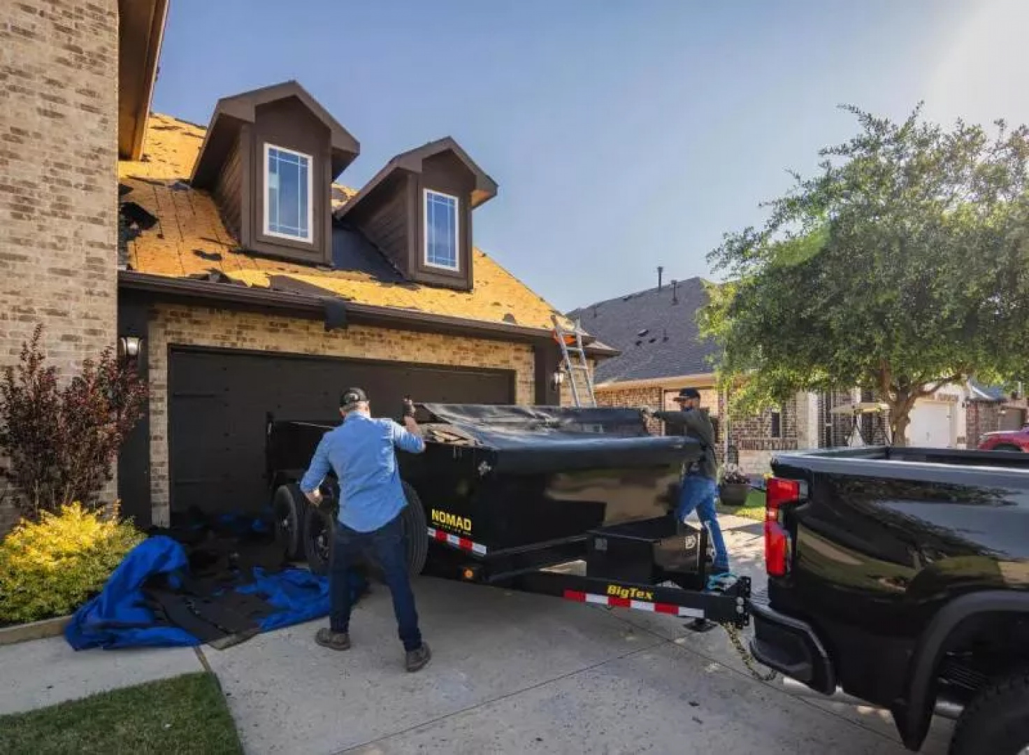 New 2026 Big Tex Trailers 7X14 14K Dump Trailer