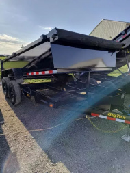New 2026 Big Tex Trailers 7X14 14K Dump Trailer