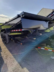 New 2026 Big Tex Trailers 7X14 14K Dump Trailer