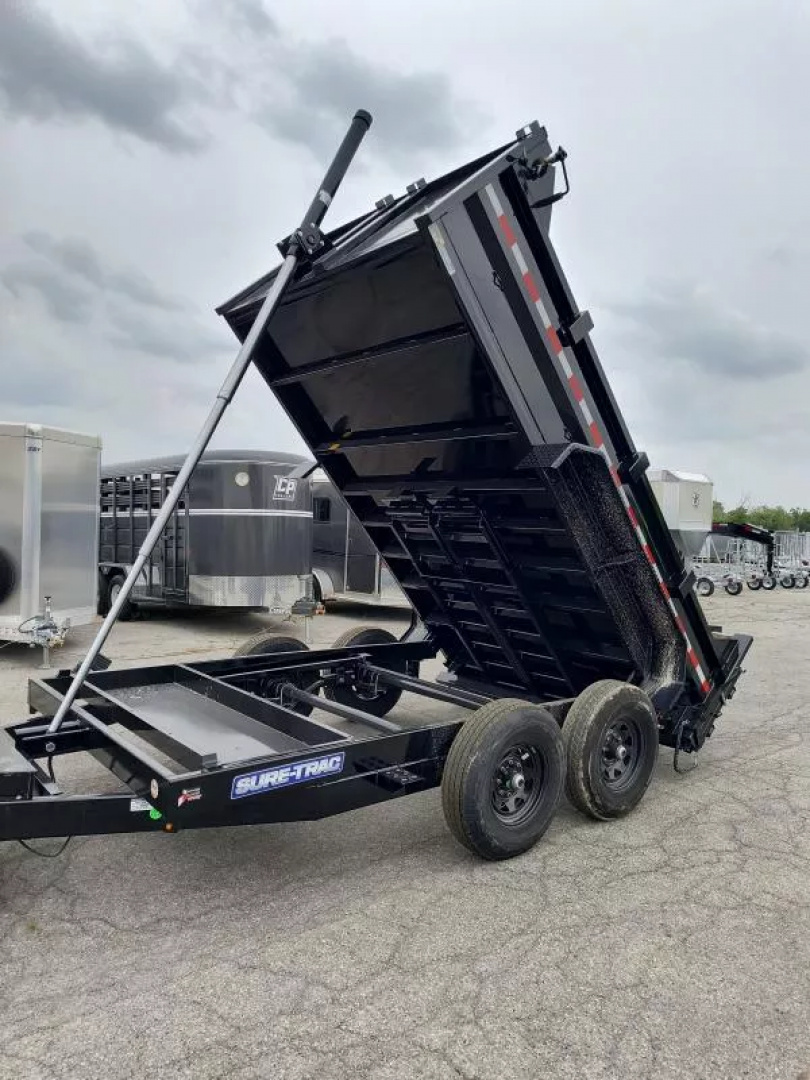 New 2026 Sure-Trac 7X12 12K DUMP TRAILER