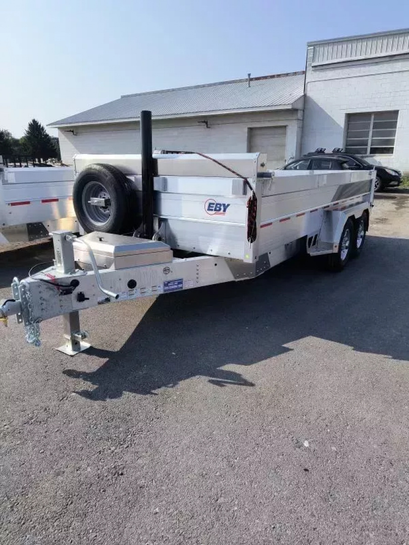 New 2025 EBY 7X14 14K Dump Trailer