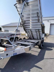 New 2025 EBY 7X14 14K Dump Trailer