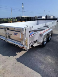 New 2025 EBY 7X14 14K Dump Trailer