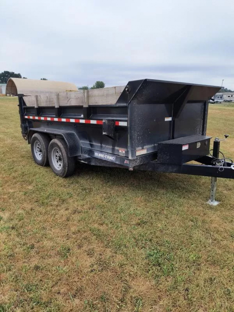 Used 2020 Sure-Trac 7X12 12K Dump Trailer
