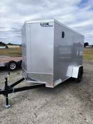 New 2025 Look Trailers 5X10 3K BARN DOOR Cargo / Enclosed Trailer
