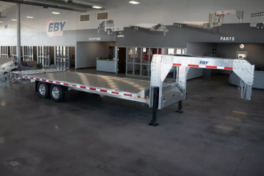 New 2025 EBY 8.5X25 15.9K Deckover Trailer