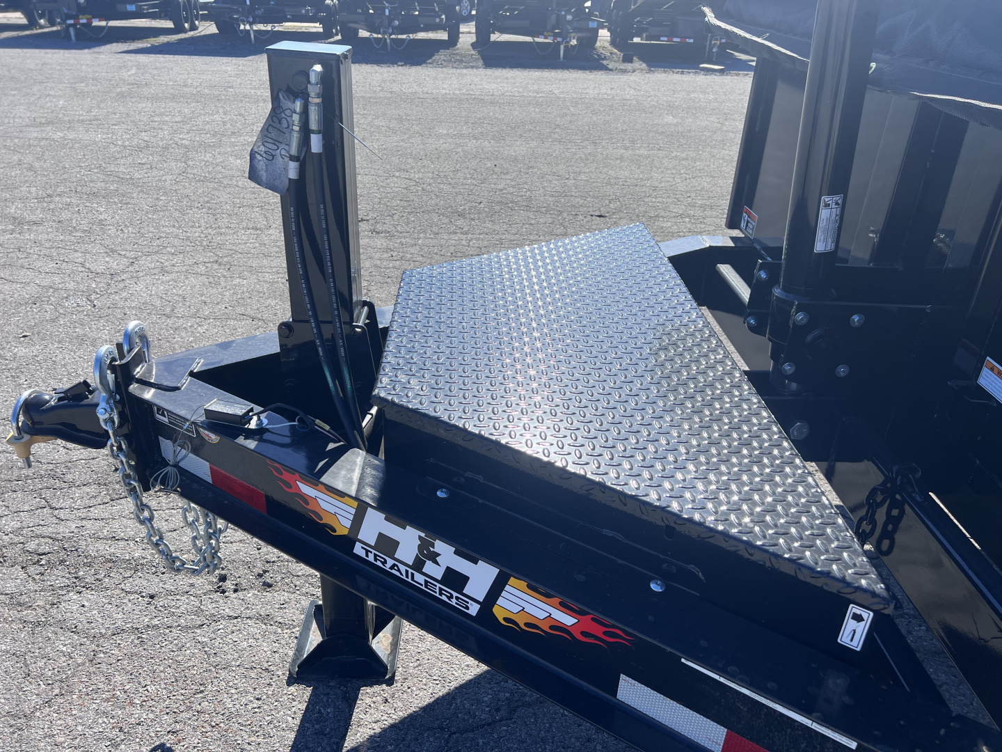 New 2025 H&H Trailers 7X14 14K Dump Trailer