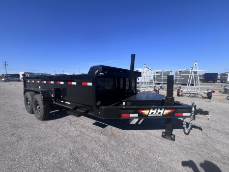 New 2025 H&H Trailers 7X14 14K Dump Trailer
