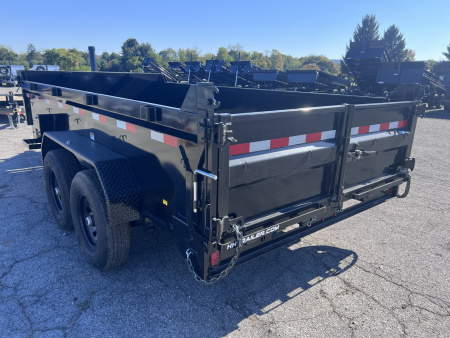 New 2025 H&H Trailers 7X14 14K Dump Trailer