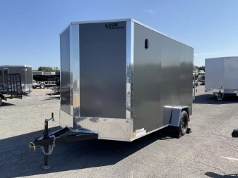 New 2026 Look Trailers 7x12 3.5K w/ Brakes ST DLX Cargo / Enclosed Trailer
