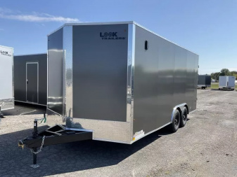 New 2026 Look Trailers 8.5x18 10K Barn Door ST DLX Cargo / Enclosed Trailer