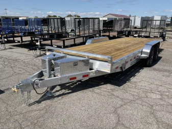 New 2026 Sure-Trac 7x20 10K Aluminum Power Tilt Equipment Trailer