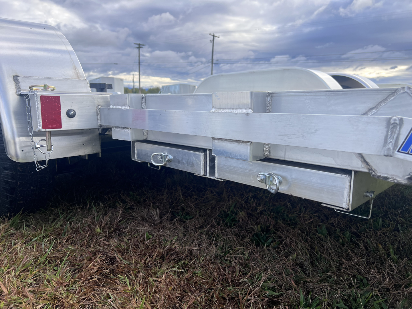 New 2026 Mission 7x18 7K Aluminum Deck Car Hauler