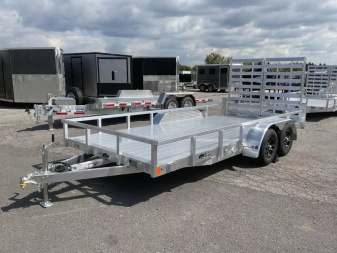 New 2025 Black Rhino 7X16 7K Utility Trailer