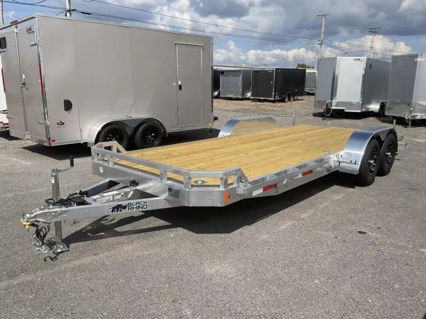 New 2026 Black Rhino 7x20 10k Car Hauler