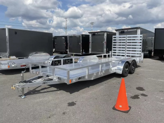 New 2026 Black Rhino 7X20 7K Utility Trailer