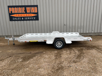 New 2026 Aluma 14' Tiltbed Aluminum Utility Trailer