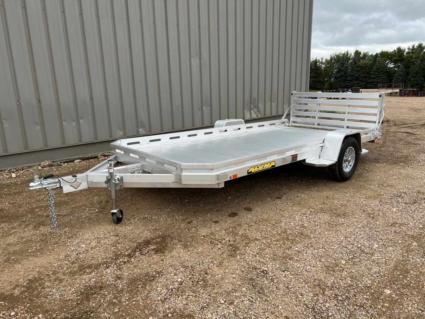 New 2026 Aluma 7814S BT 3k Utility Trailer