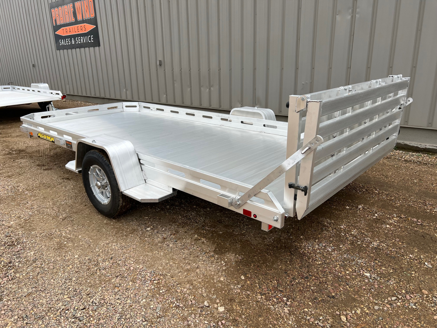 New 2026 Aluma 7814S BT 3k Utility Trailer