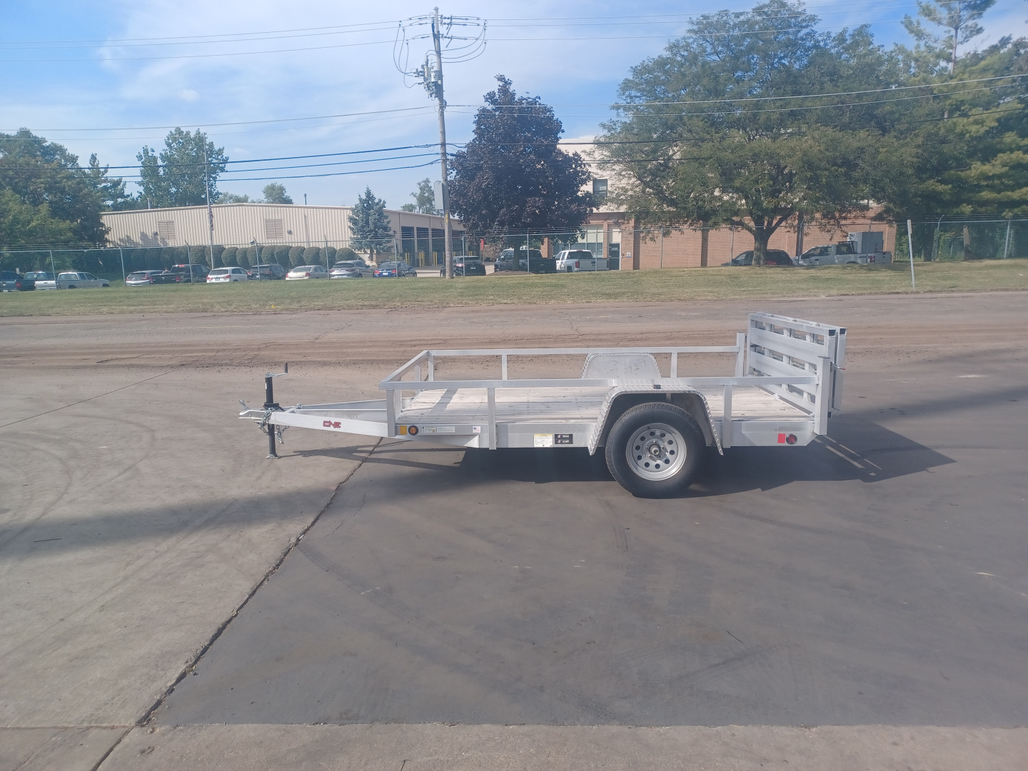 New 7X10 ALUMINUM UTILITY TRAILER