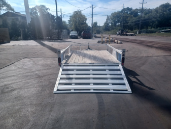 New 7X10 ALUMINUM UTILITY TRAILER