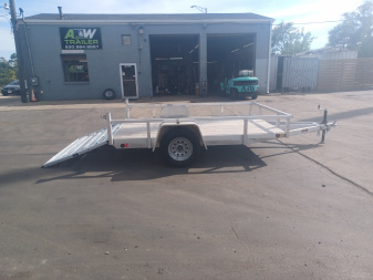 New 7X10 ALUMINUM UTILITY TRAILER