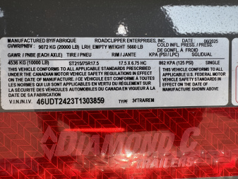 New 2026 Diamond C Trailers HDT24-10K Tilt Trailer