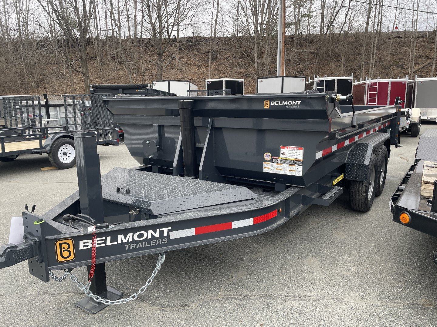 New 2026 Belmont DLX8216-16K Dump Trailer