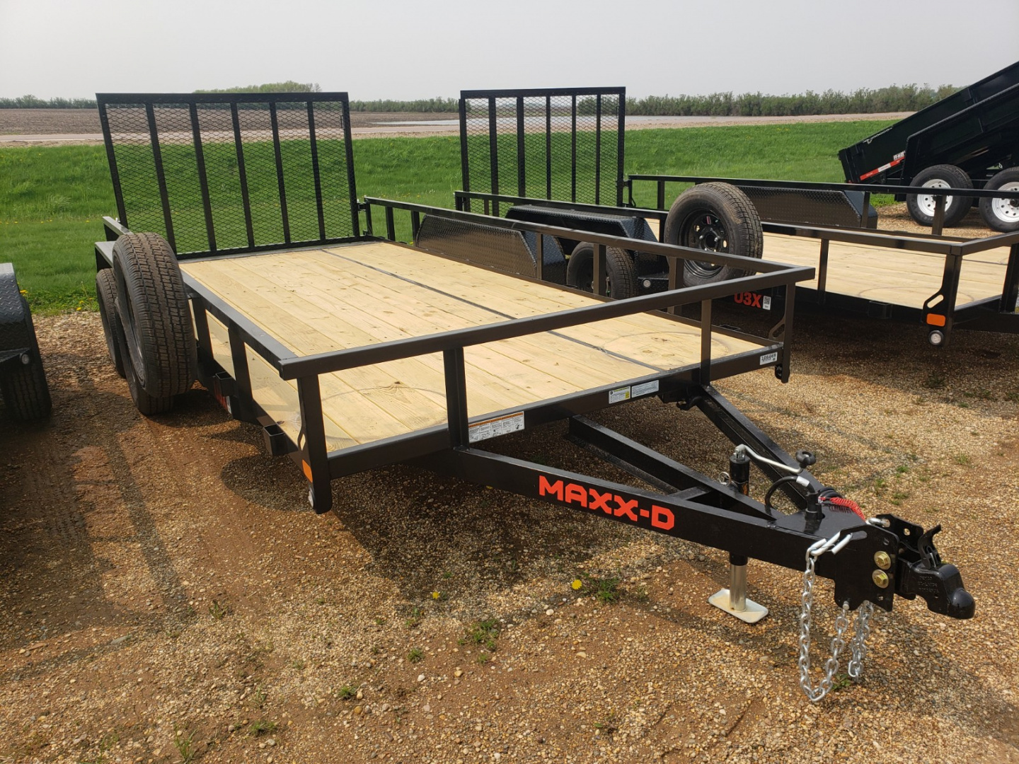 New 2026 MAXX-D U3X8316 83" X 16' TANDEM AXLE Utility Trailer