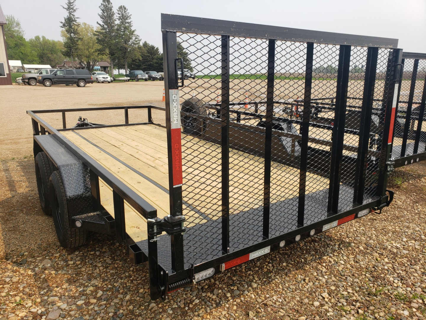 New 2026 MAXX-D U3X8316 83" X 16' TANDEM AXLE Utility Trailer