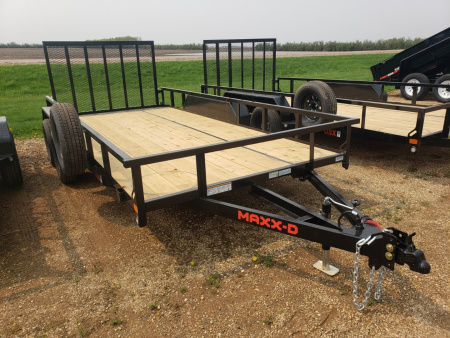 New 2026 MAXX-D U3X8316 83  X 16' TANDEM AXLE Utility Trailer