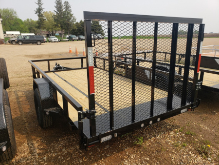 New 2026 MAXX-D S3X8312 83" X 12' Utility Trailer W/ 3500# AXLE W/ SPARE TIRE